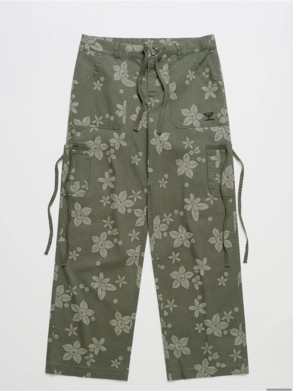 Madhappy Roxy Hibiscus Cargo Pants Floral Camo - Picture 3 of 3